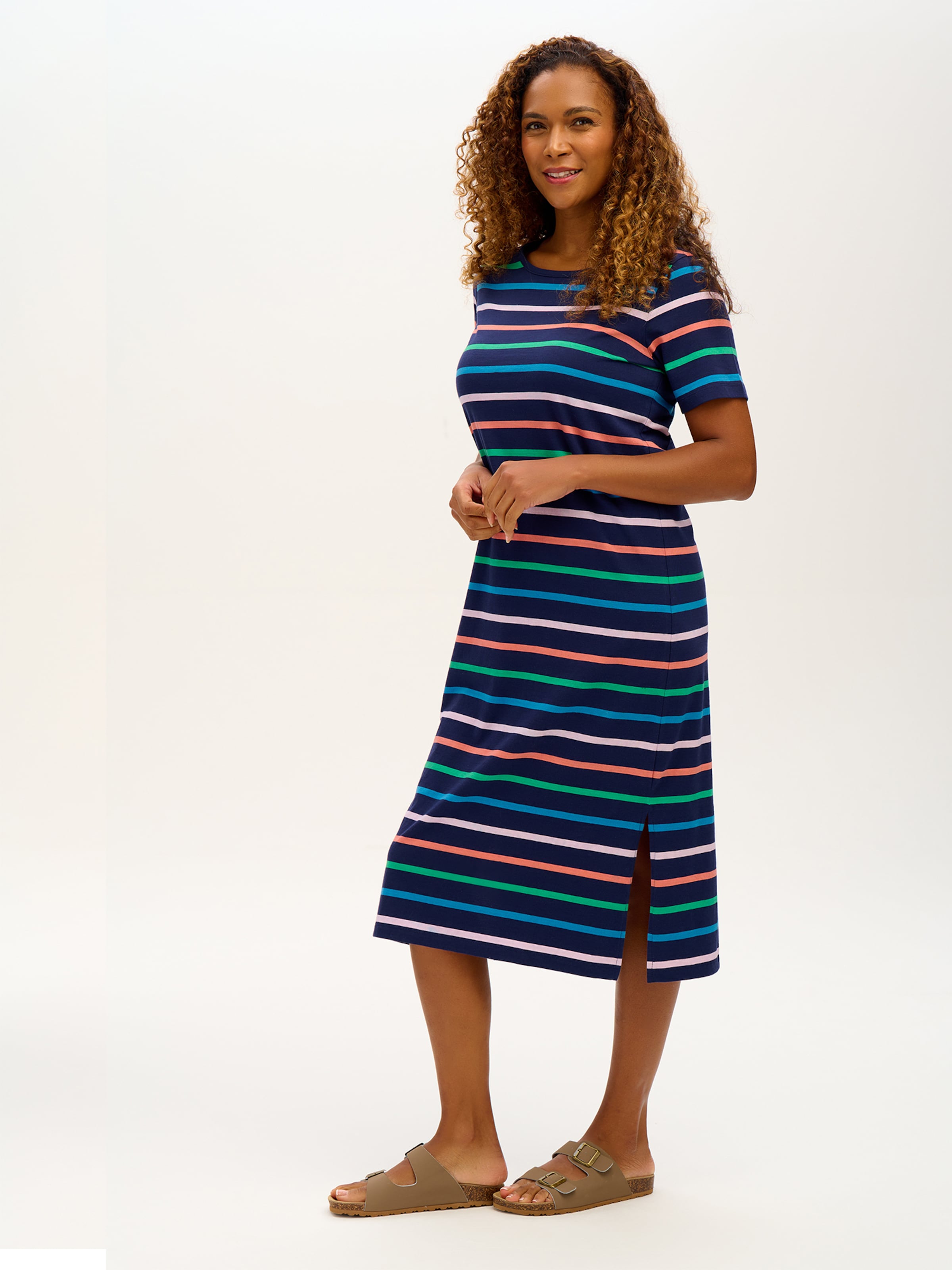 Sugarhill Brighton Kleid Ciara in Navy ABOUT YOU
