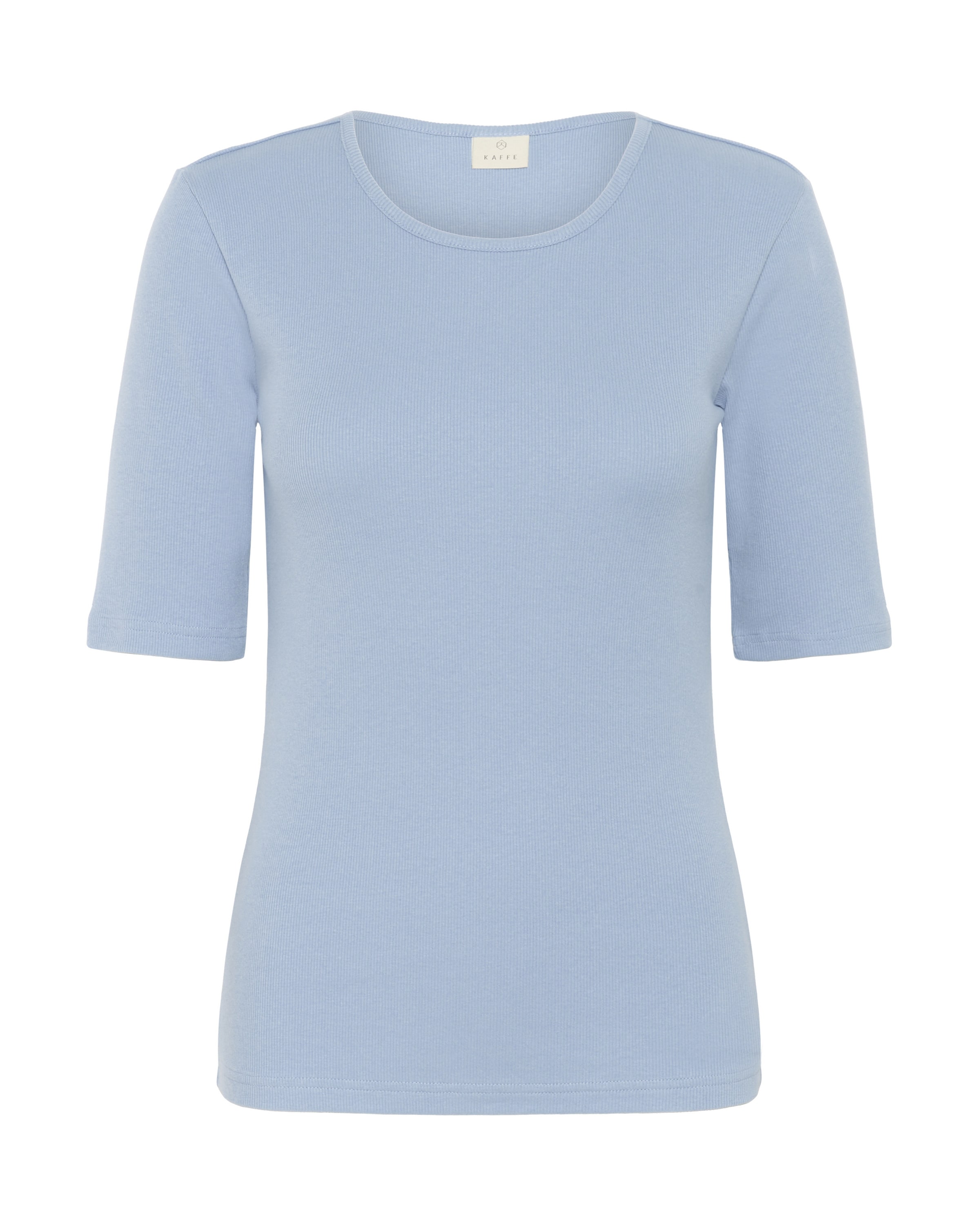 Tricou 'Carna' de la Kaffe pe albastru: față