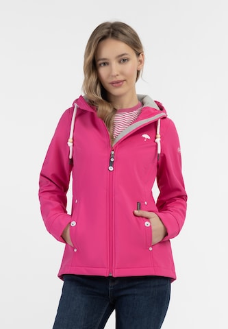 Schmuddelwedda - Chaqueta de entretiempo en rosa: frente