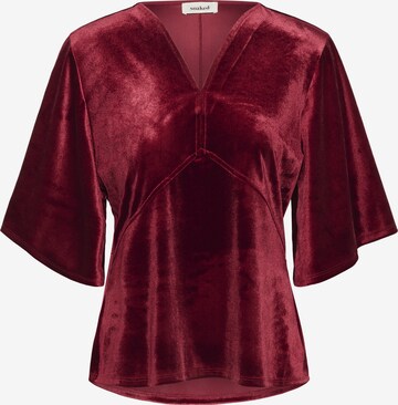 SOAKED IN LUXURY Blouse 'SLVelera' in Red: front