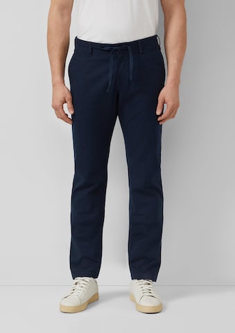 Regular Pantalon chino ' PHOENIX ' s.Oliver en bleu : devant