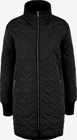 Oxmo Between-Season Jacket 'Alara' in Black: front