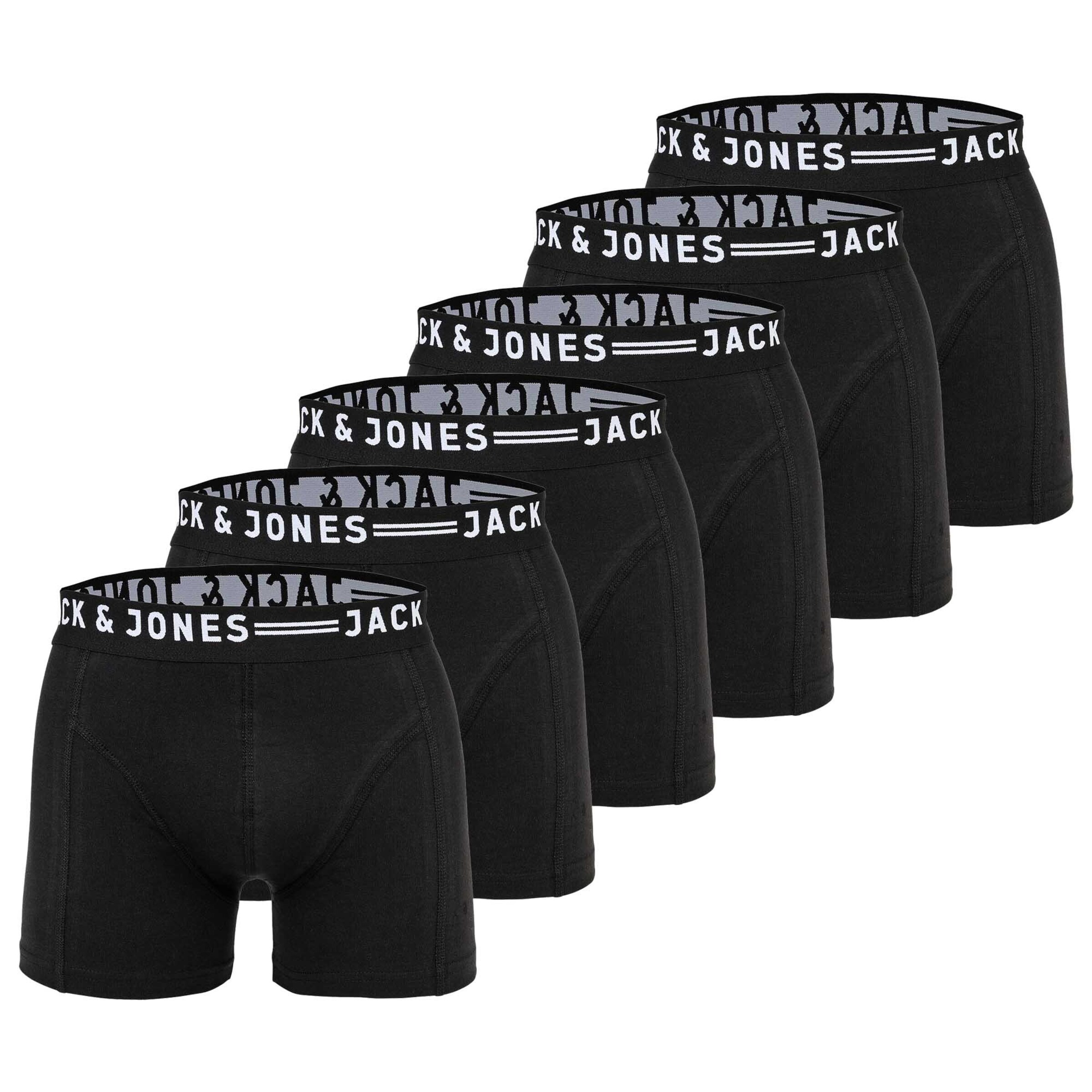 JACK & JONES Boxershorts in Schwarz: Vorderseite