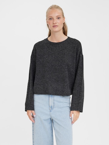 VERO MODA Sweater 'Doffy' in Black: front