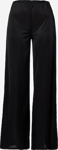 Gina Tricot - Perna larga Calças em preto: frente