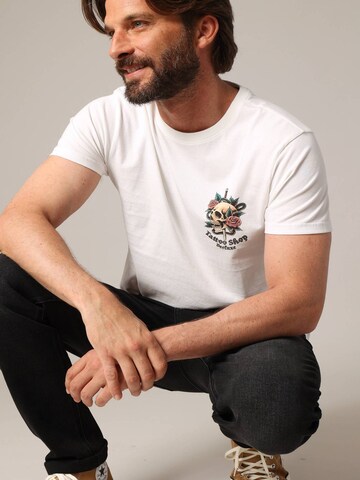 Deeluxe Shirt ' TOLUCA ' in Wit: voorkant