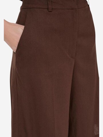 regular Pantaloni 'Jdynaomi Linen Mw Bermuda Shorts Tlr 15373939' di Jaqueline de Yong in marrone