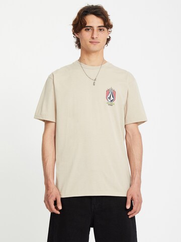 Volcom Shirt in Beige: front