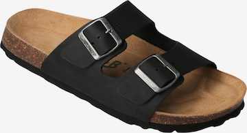 Zoccoletto 'Bavaria' di Neu-B in nero: frontale