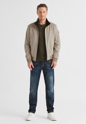 Veste mi-saison 'MSHarris' MILESTONE en beige