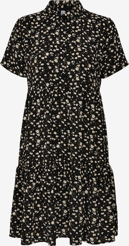 JDY Košilové šaty 'Pipper' – černá: přední strana