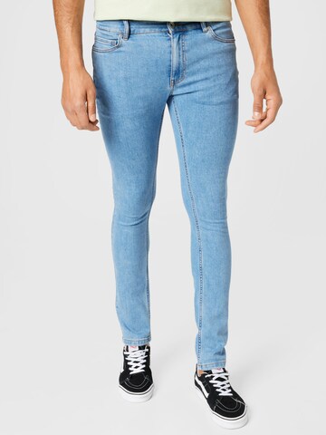 FARAH Skinny Jeans in Blue: front