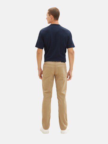 Regular Pantaloni de la TOM TAILOR pe bej