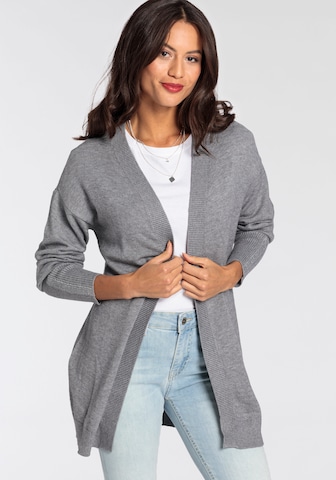 LAURA SCOTT Strickjacke in Grau: predná strana