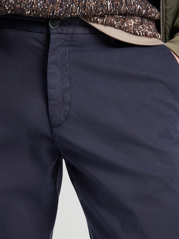 mėlyna Karl Lagerfeld Standartinis „Chino“ stiliaus kelnės 'CLIFF'