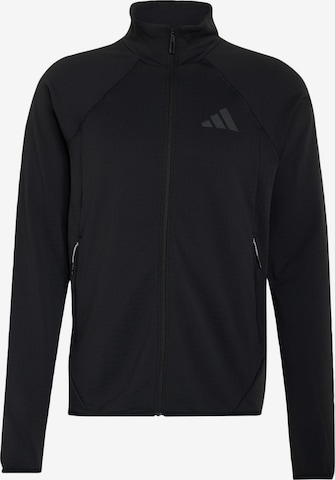 Giacca di pile funzionale 'Xperior' di ADIDAS TERREX in nero: frontale