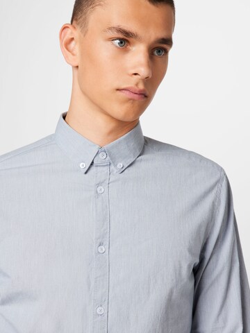 TOM TAILOR Regular fit Button Up Shirt in Blue