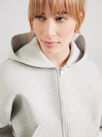 WEEKDAY - Sudadera con cremallera en gris