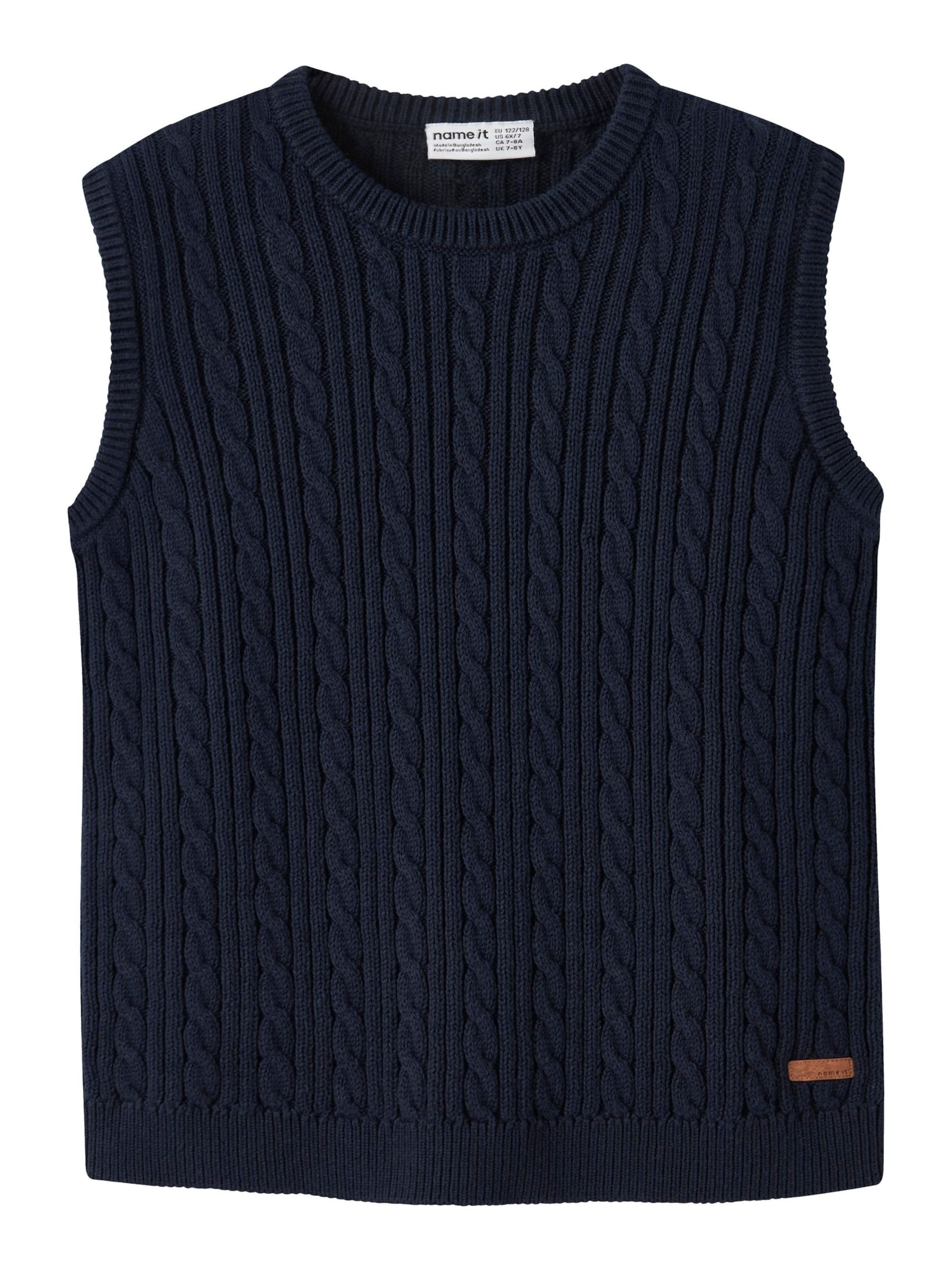 NAME IT Vest i blå: forside