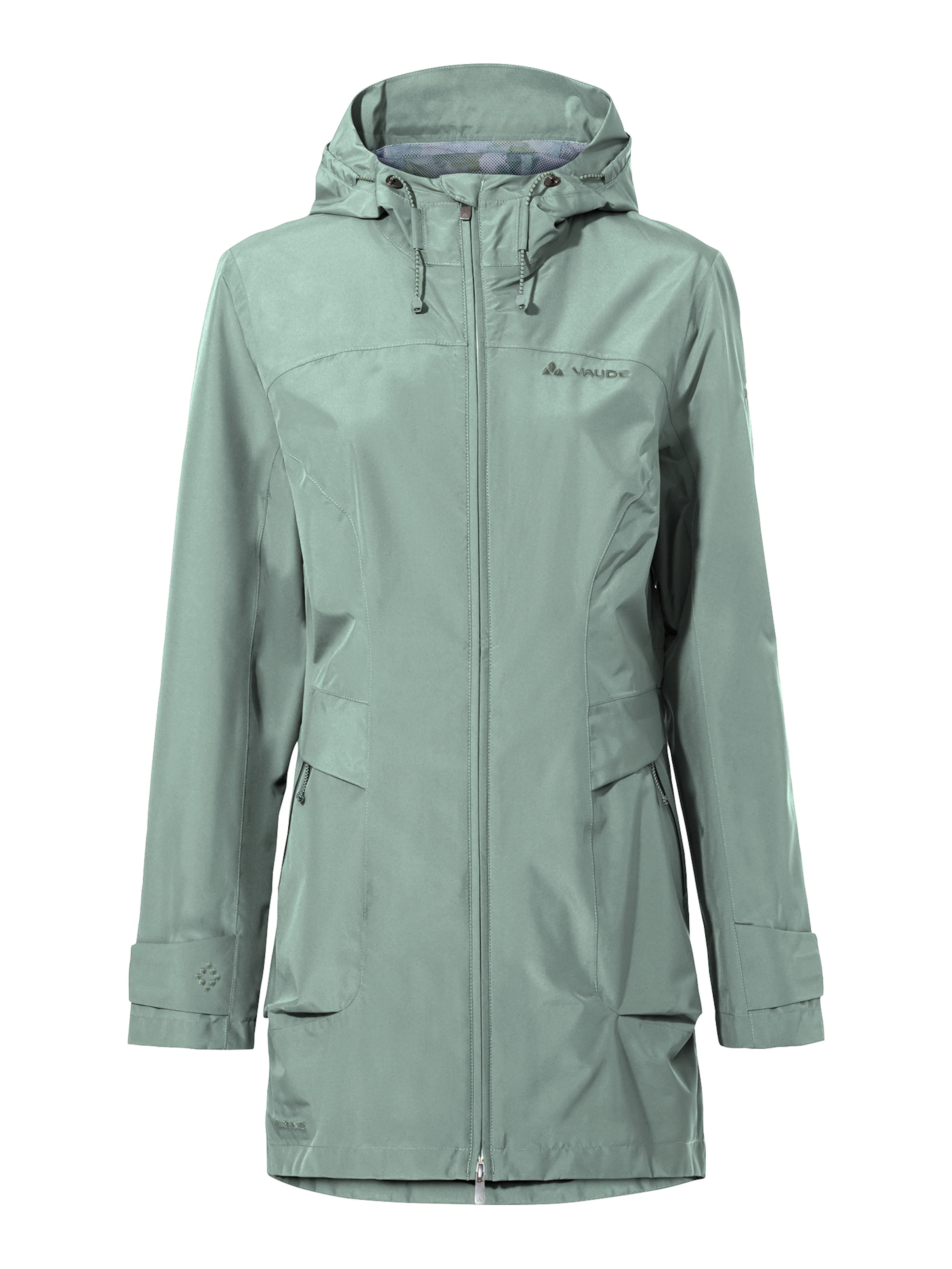 VAUDE Outdoorjacke 'W Skomer Parka II ' in Grün: Vorderseite
