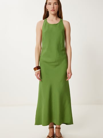 Robe d’été Happiness İstanbul en vert : devant