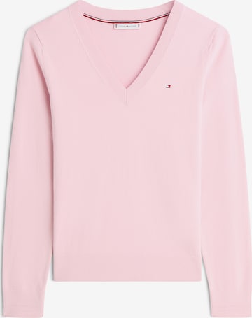 TOMMY HILFIGER Sveter - Ružová: predná strana