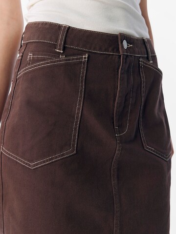OBJECT Skirt in Brown