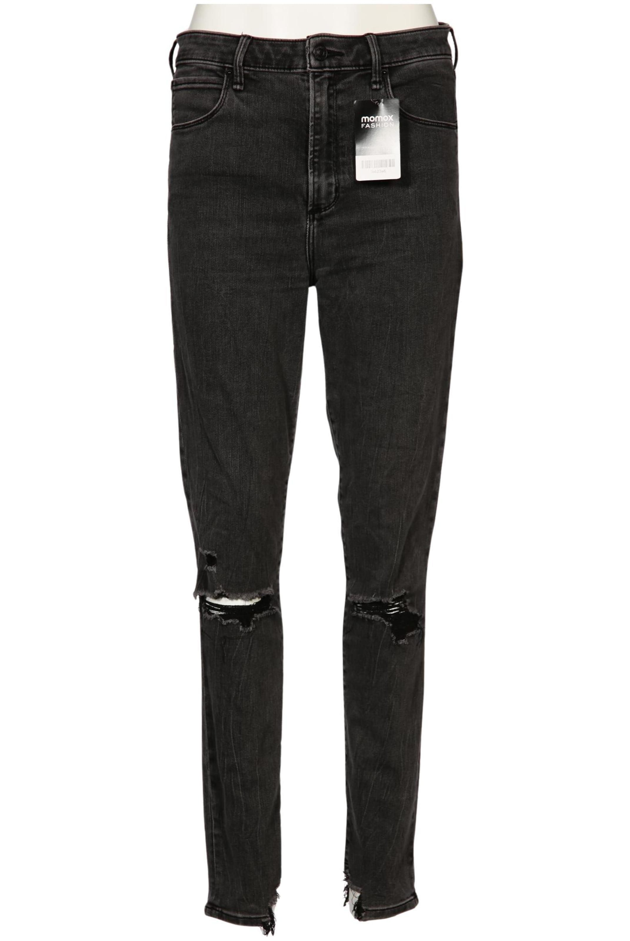 Abercrombie & Fitch Jeans 30 in Schwarz: Vorderseite