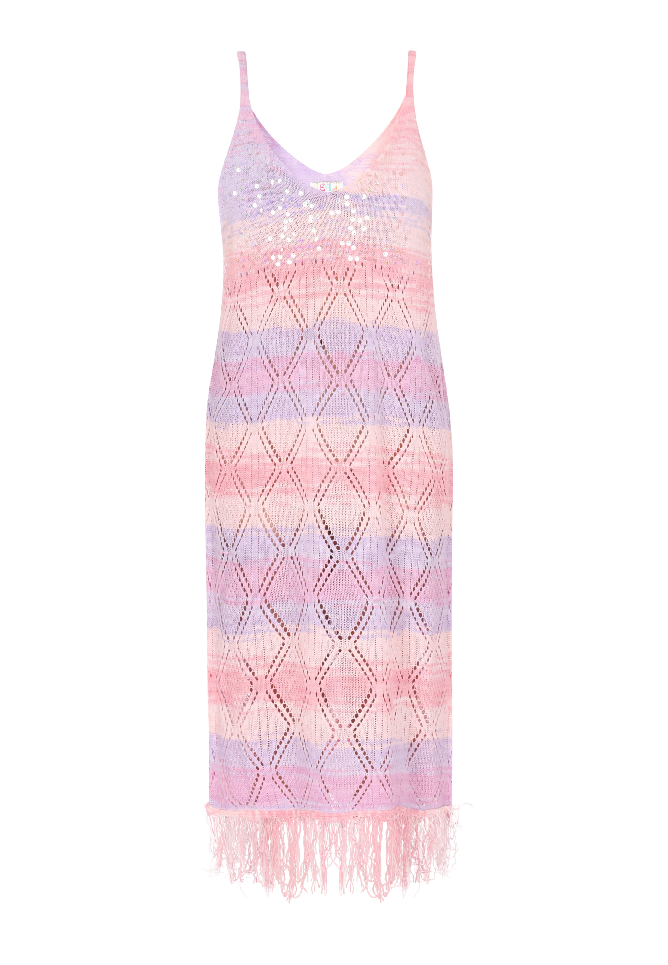 IZIA Плажна рокля в пъстро: отпред