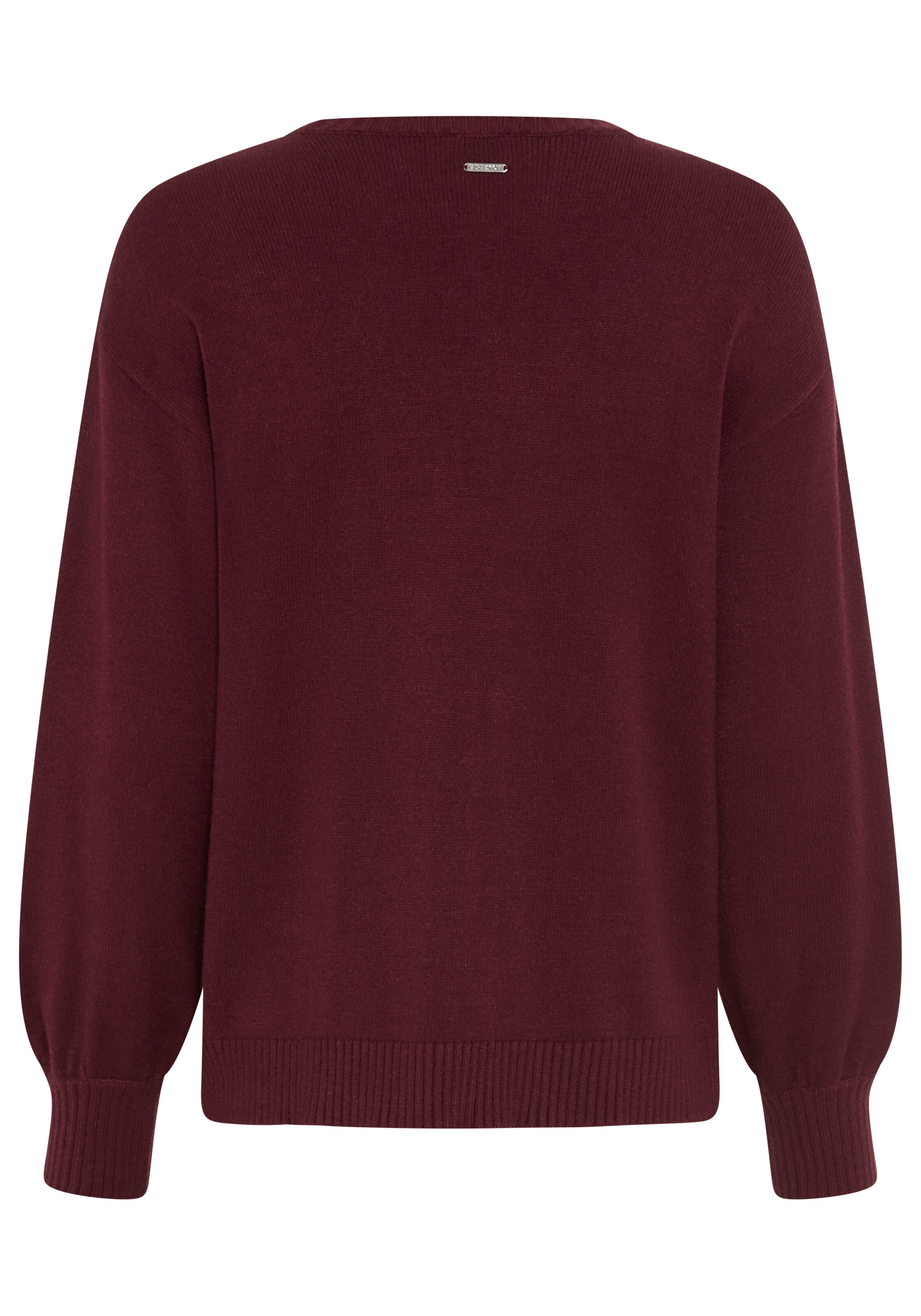 LAURA SCOTT Knit Cardigan in Red