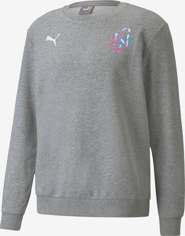 PUMA Athletic Sweatshirt 'Neymar' in Grey: front