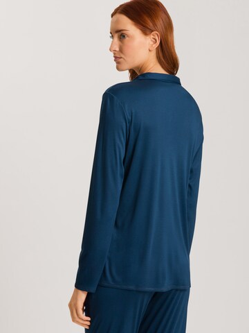 Hanro Slaapshirt 'Grand Central' in Blauw