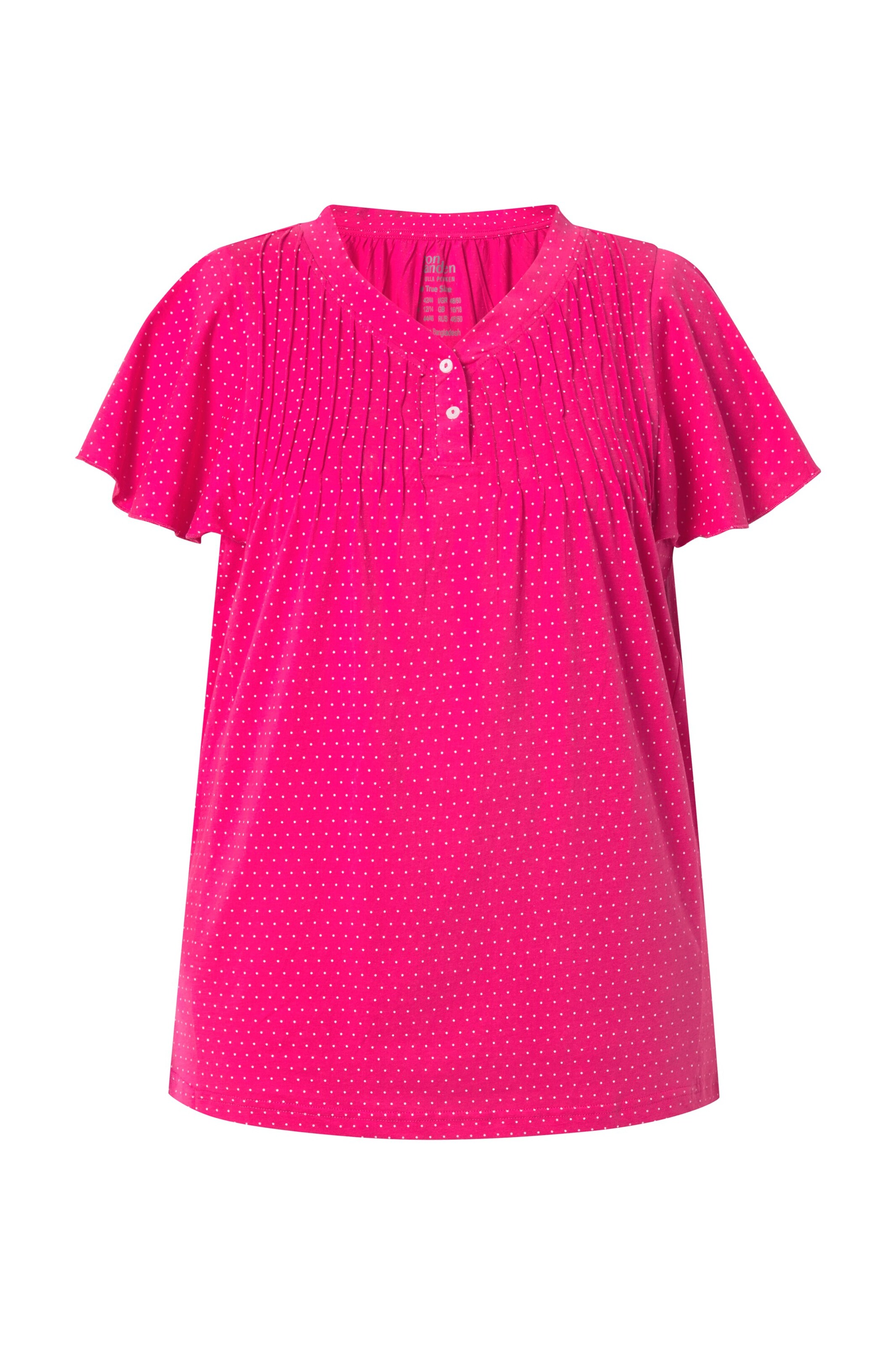 Ulla Popken Shirt in Pink: Vorderseite