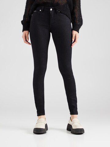 Skinny Jeans di Calvin Klein Jeans in nero: frontale
