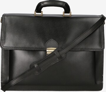 Gave Lux Document Bag in Black: front