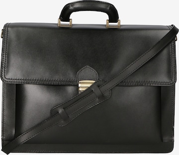 Gave Lux Document Bag in Black: front