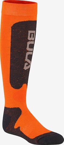 BULA Athletic Socks in Orange: front