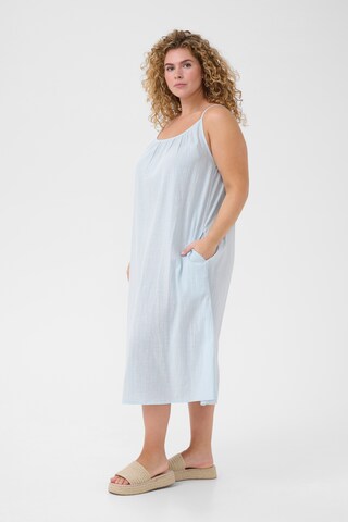 Robe 'Paula' KAFFE CURVE en bleu