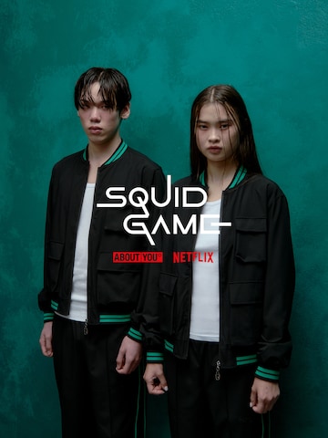 SQUID GAME COLLECTION Shirt in Schwarz