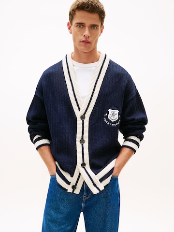 TOMMY HILFIGER Strickjacke in Blau: Vorderseite