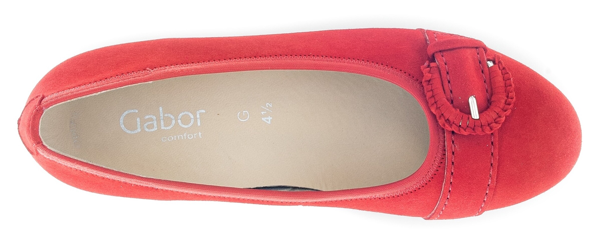 GABOR Ballet Flats in Red