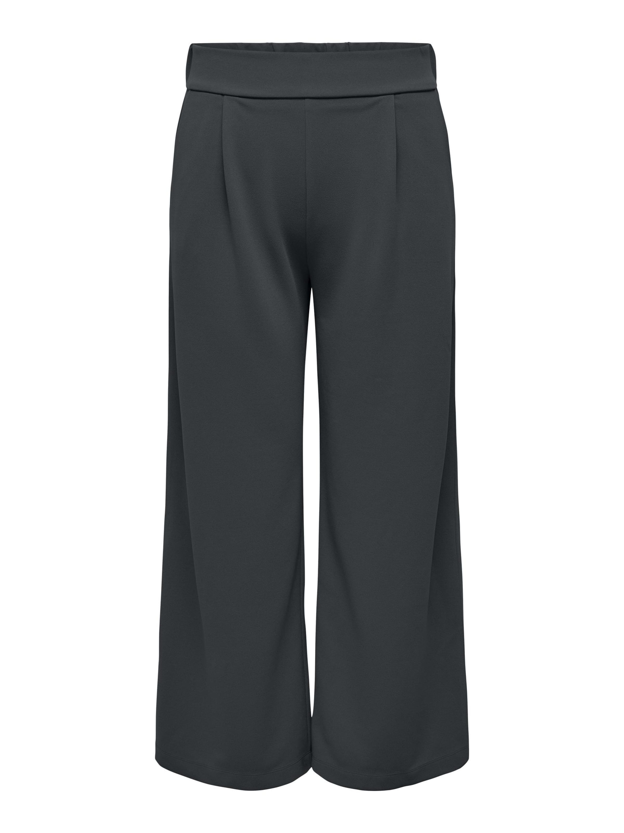 Wide Leg Pantalon ONLY Carmakoma en gris : devant
