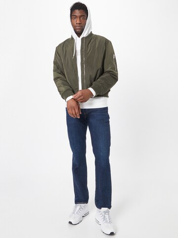 ABOUT YOU Between-Season Jacket 'Colin' in Green