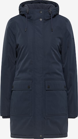 DreiMaster Klassik Winter coat in Blue: front