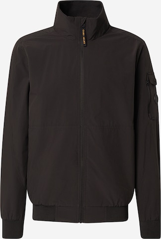 Cars JeansPrijelazna jakna 'YETUR' - crna boja: prednji dio