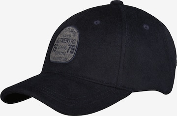 Casquette LERROS en bleu : devant