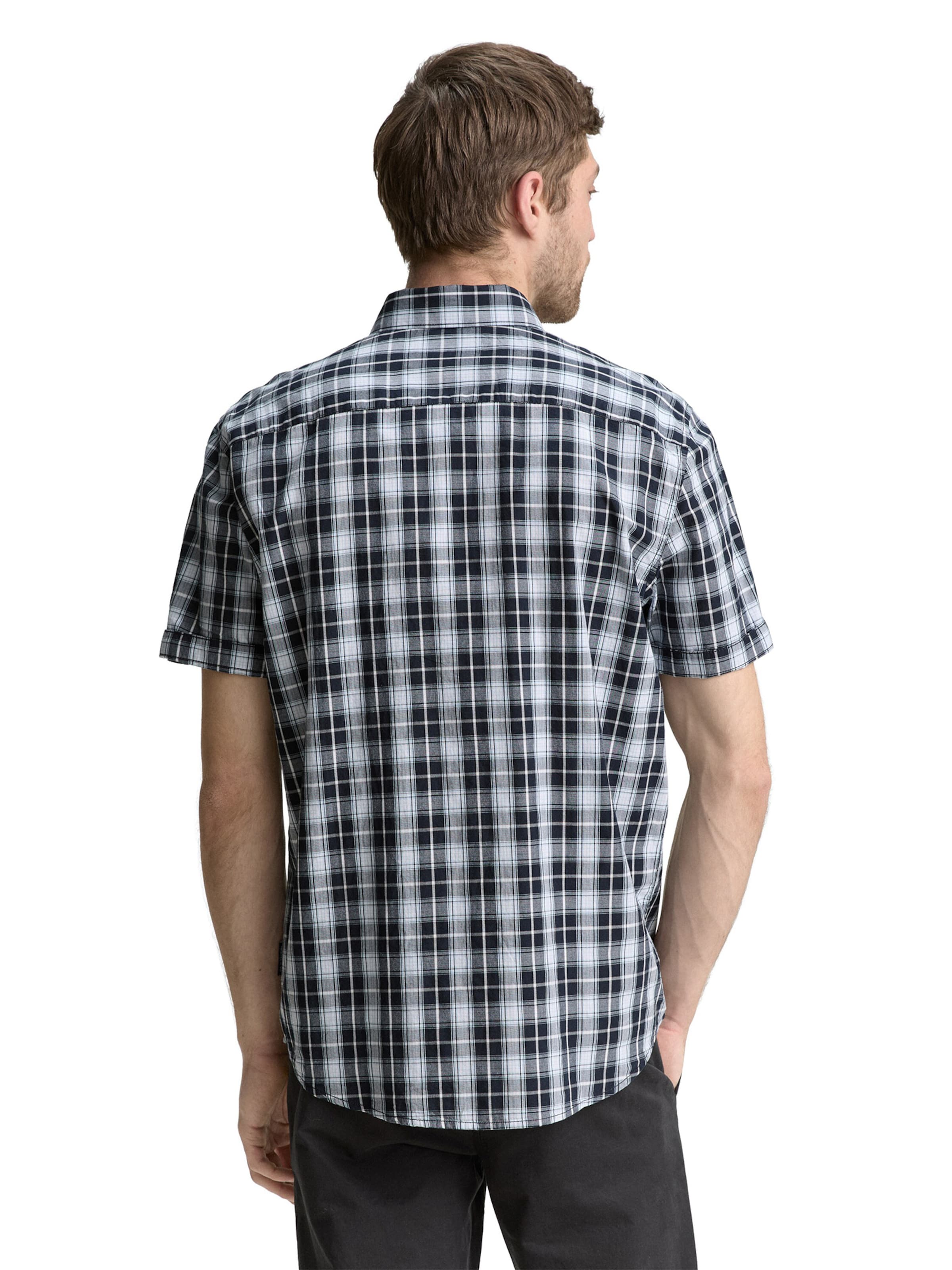 TOM TAILOR - Regular Fit Camisa em azul