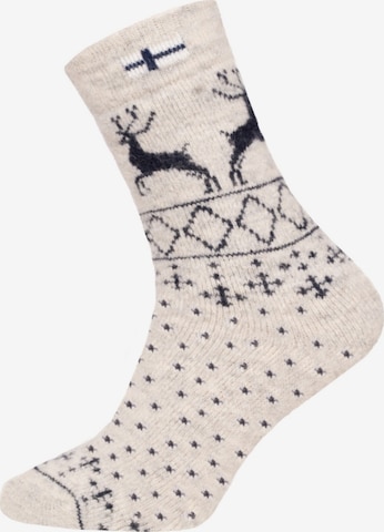 HomeOfSocks Socks 'HOS805' in Blue: front