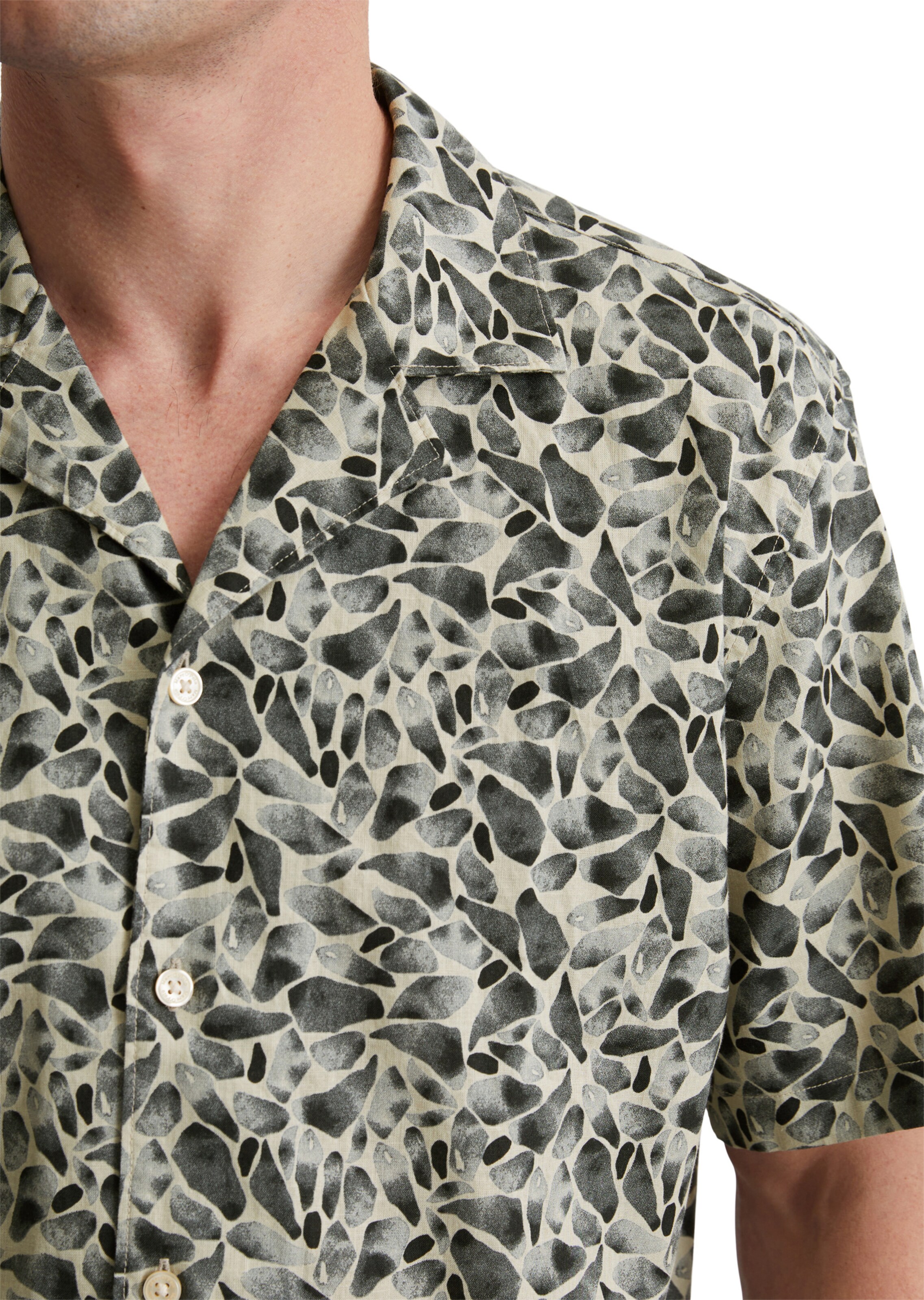 Marc O'Polo Regular fit Overhemd in Beige