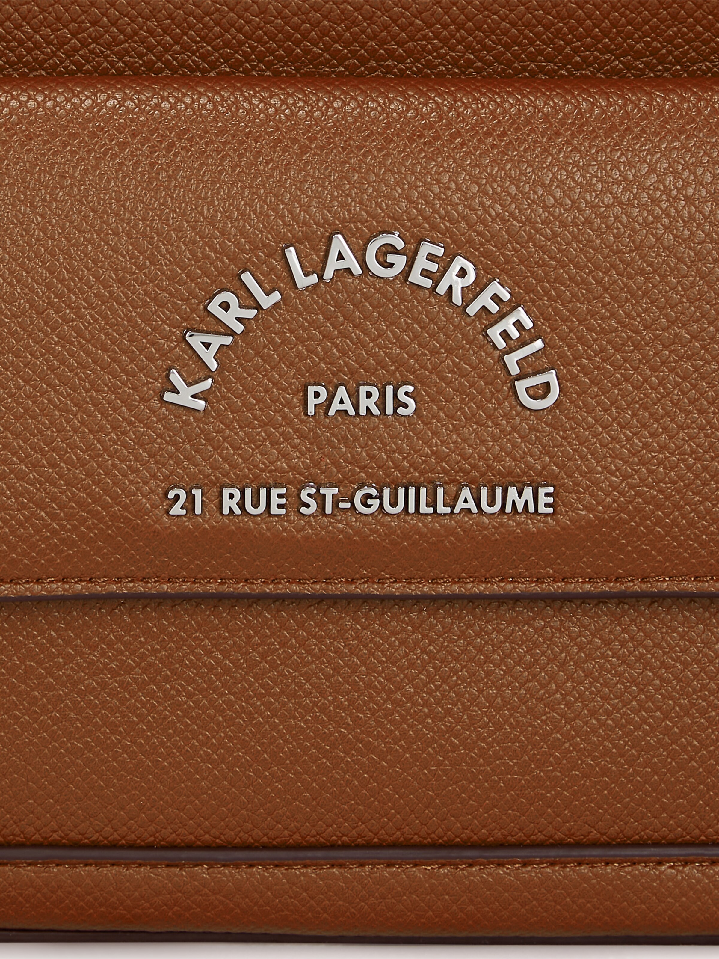 Karl Lagerfeld Taška přes rameno 'Rue St-Gullaume' – hnědá